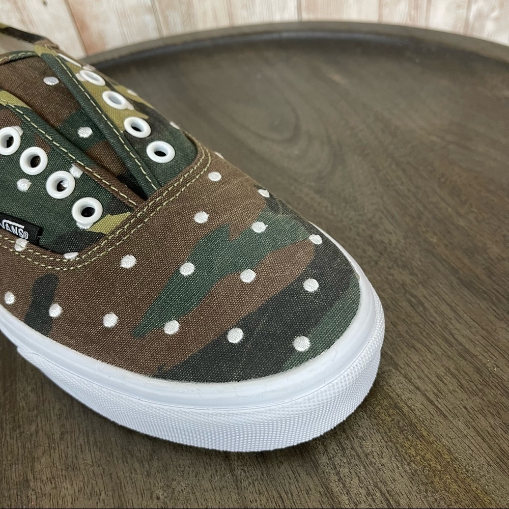 Vans Authentic Polka Dot Camo Sneaker Size 9 Men - Picture 10 of 10